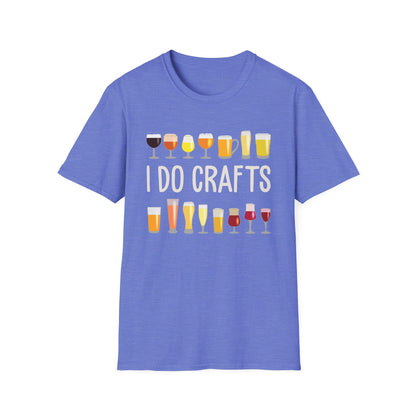 I Do Crafts Beer Vintage Craft Home Brew Art T-Shirt Men Women