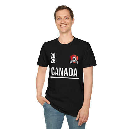 Canada Soccer Tee Flag Football Shirt Gift 2026 T-Shirt