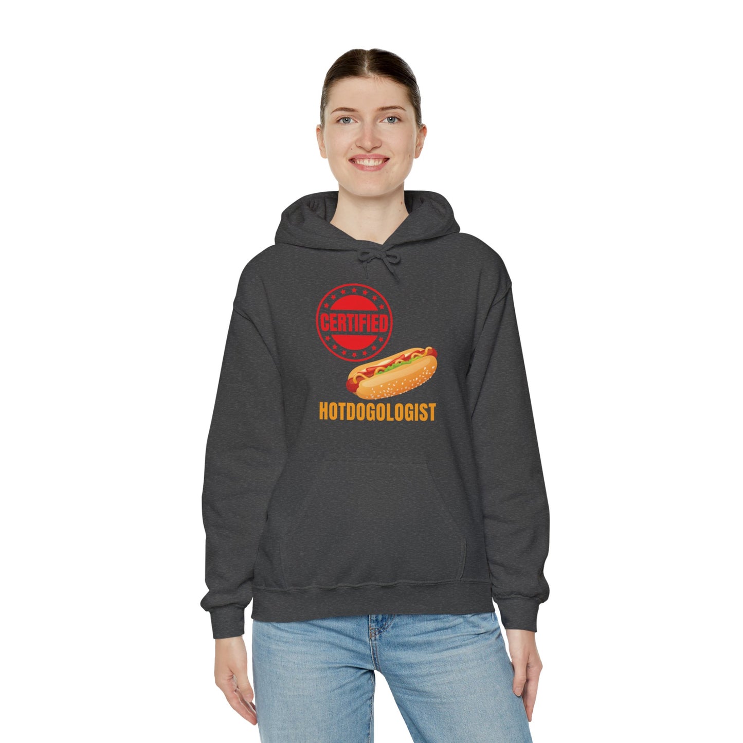 Certified Hotdogologist Hotdog Cool Sausage Hot Dog Lover Hoodie For Men Women Hoodie