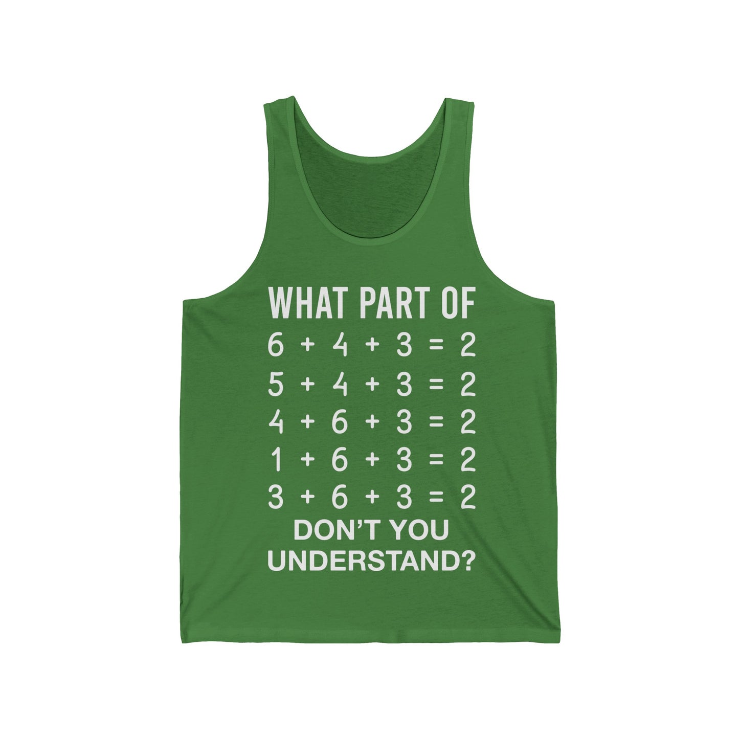 Funny What Part of Baseball Dont You Understand School Team Tank Tops for Men Women