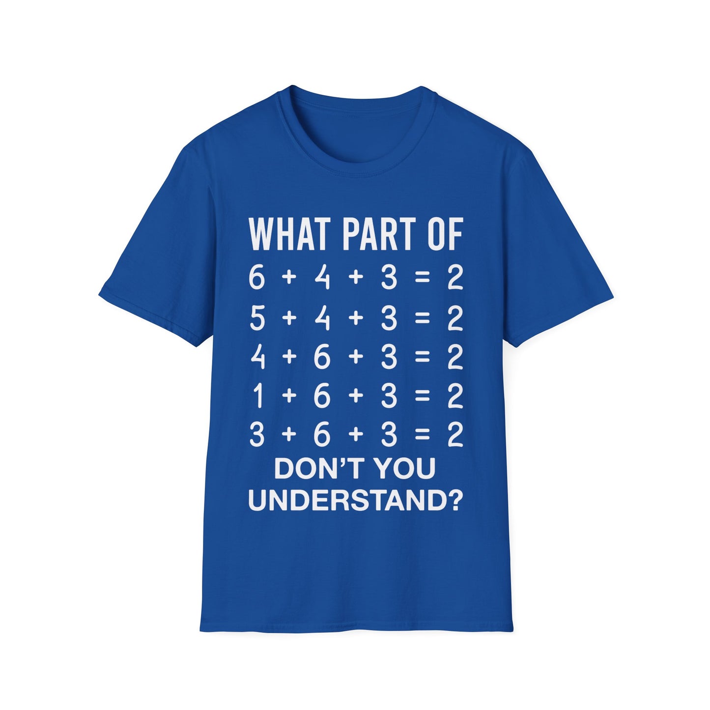 Funny What Part of Baseball Dont You Understand School Team T-Shirt for Men Women Kids