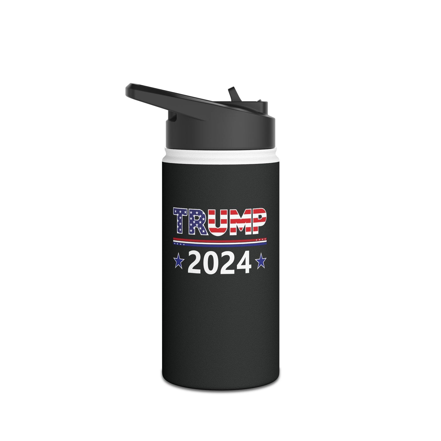 Pro Trump 2024 President 45 Water Bottle For Men Women