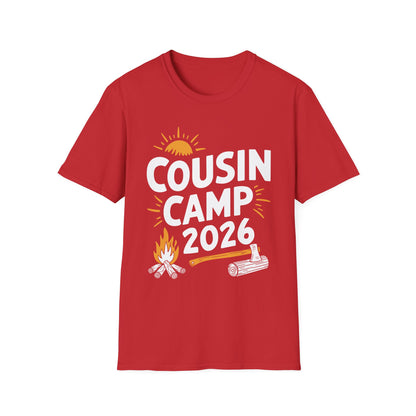 Cousin Camp 2026 Summer Vacation Trip Matching Family T-Shirt For Men Women