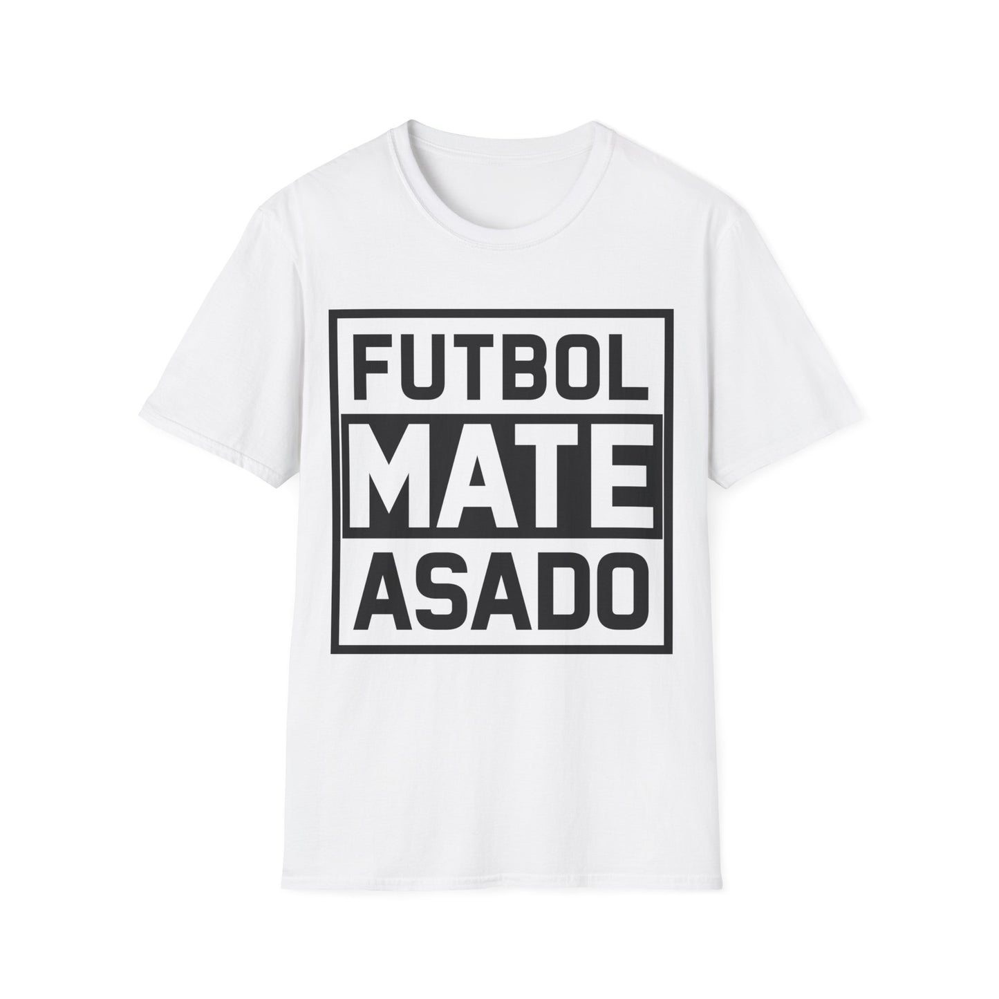 Futbol Mate Asado Argentina Argentinian Flag Pride Vintage T-Shirt For Men Women T-Shirt