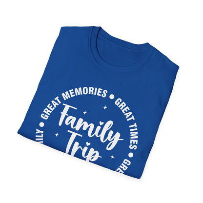 Family Trip Vacation 2026 Matching Summer Group T-Shirt For Men Women
