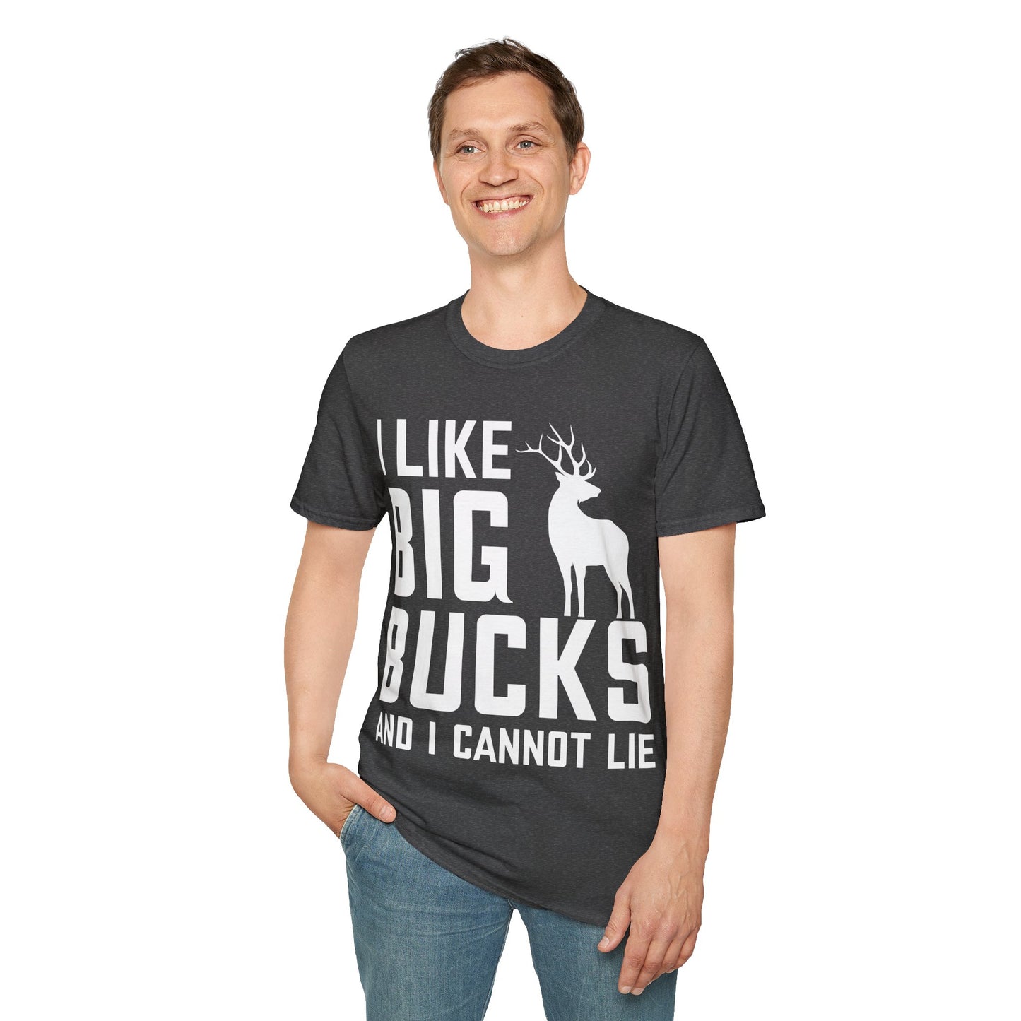 I Like Big Bucks and I Cannot Lie Deer Hunting Hunter T-Shirt Men Women