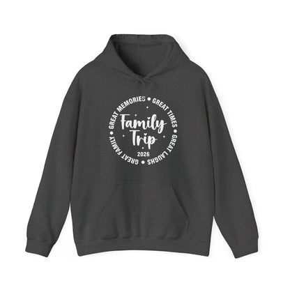 Family Trip Vacation 2026 Matching Summer Group Hoodie For Men Women
