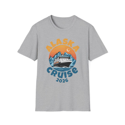 Alaska Cruise 2026 Cruising Trip Vacation T-Shirt for Men Women