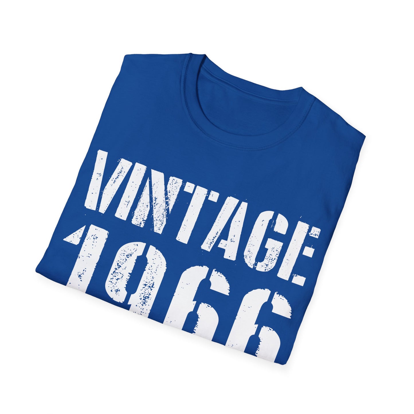 Funny Vintage 1966 60th Birthday Gifts 60 Year Old T-Shirt For Men Women