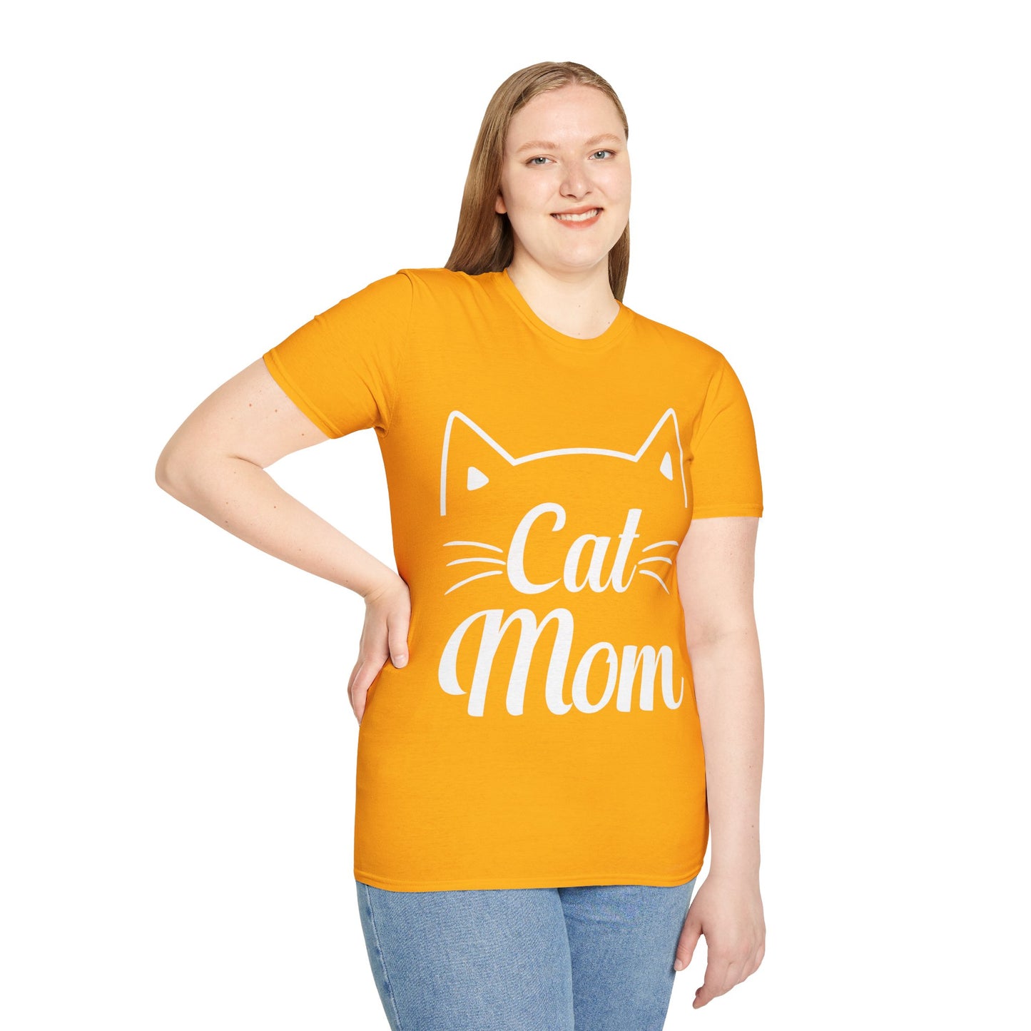 Funny Cat Mom Happy Mothers Day For Cat Lovers Family Matching T-Shirt