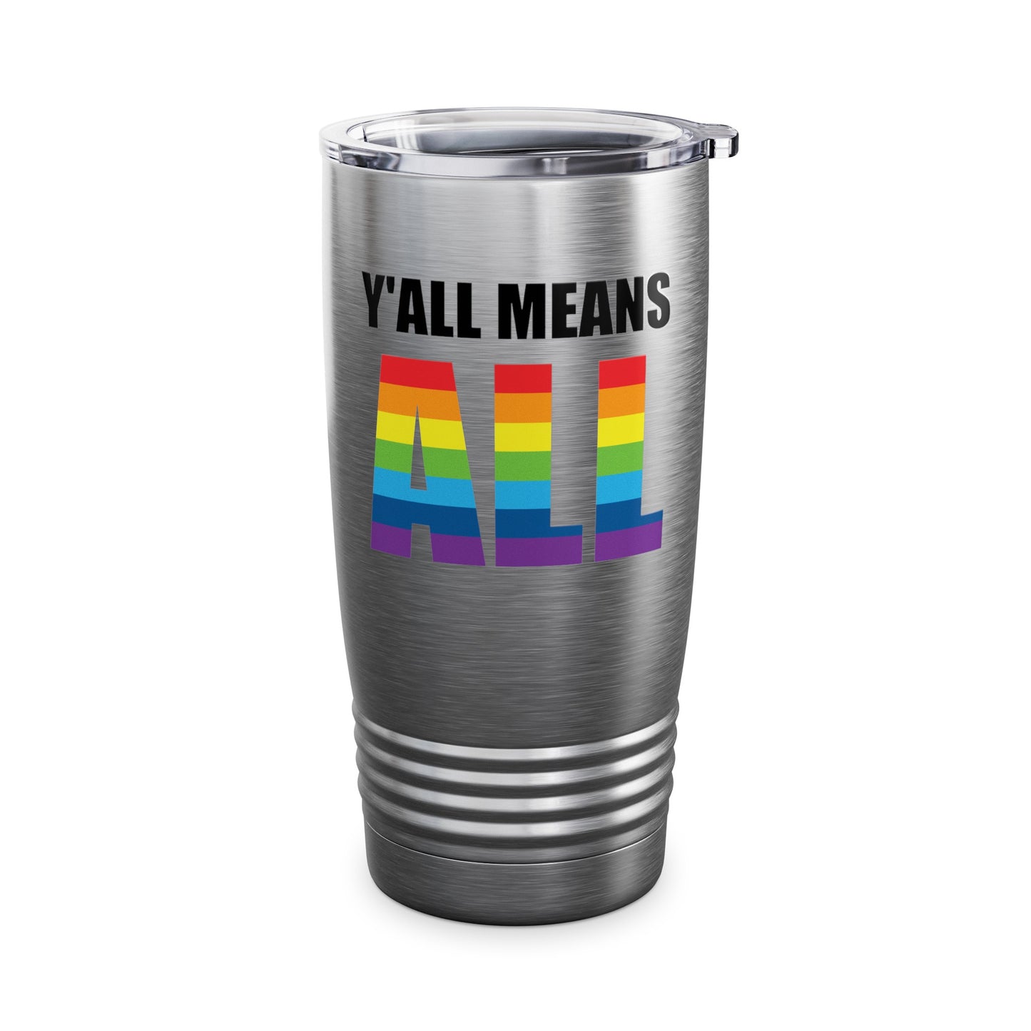 Yall Means All Shirt Gay Lesbian Pride Parade LGBT Human Rights Equality Tumbler For Men Women