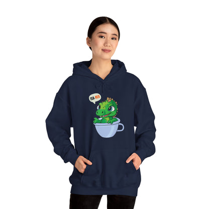 Tea-Rex In A Cup Cute T-Rex Dinosaur Kawaii Coffee Tea Funny Dino Pun Hoodie For Men Women Hoodie