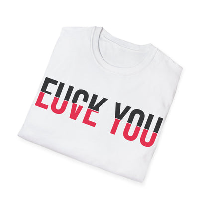 Love You Fck You Love and Hate Cross Word T-shirt For Men Women T-Shirt