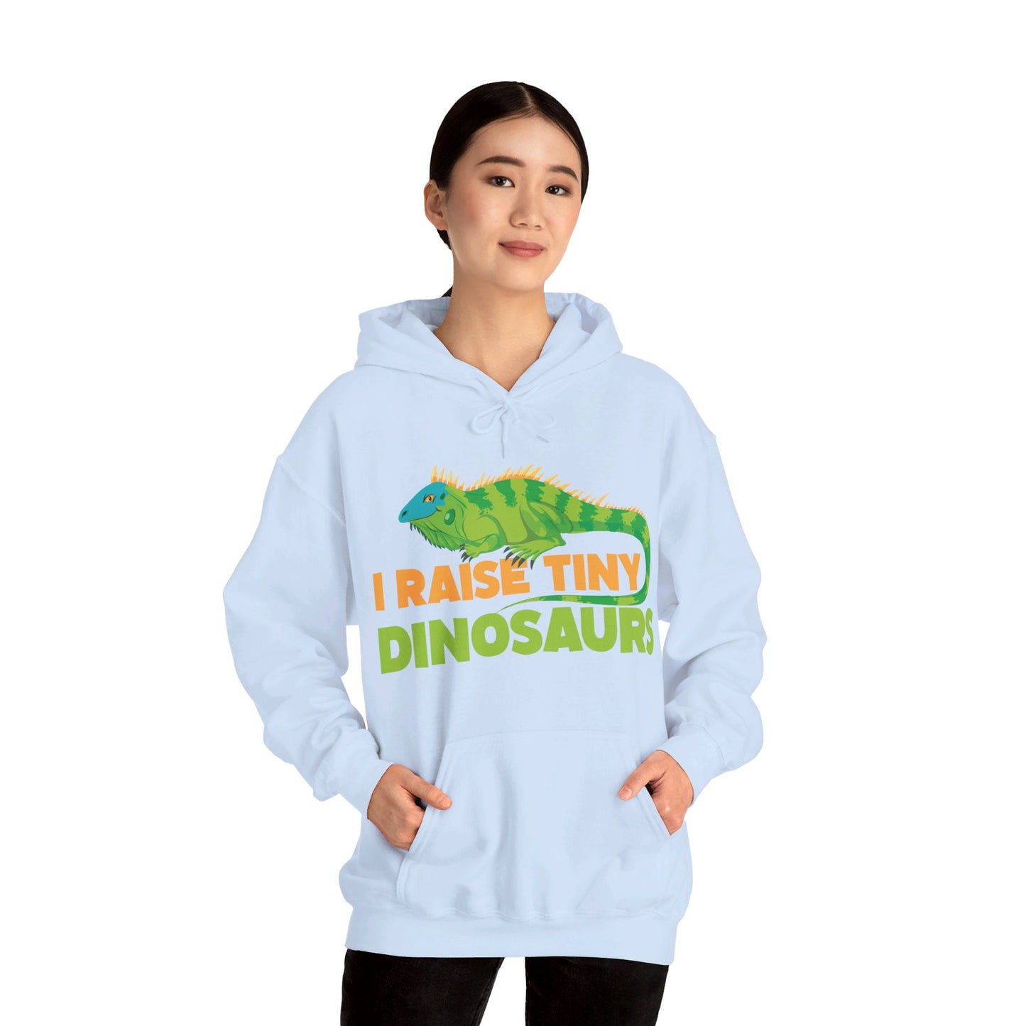 Funny Leopard Gecko I Raise Tiny Dinosaurs Lizard Reptile Geckos Hoodie For Men Women