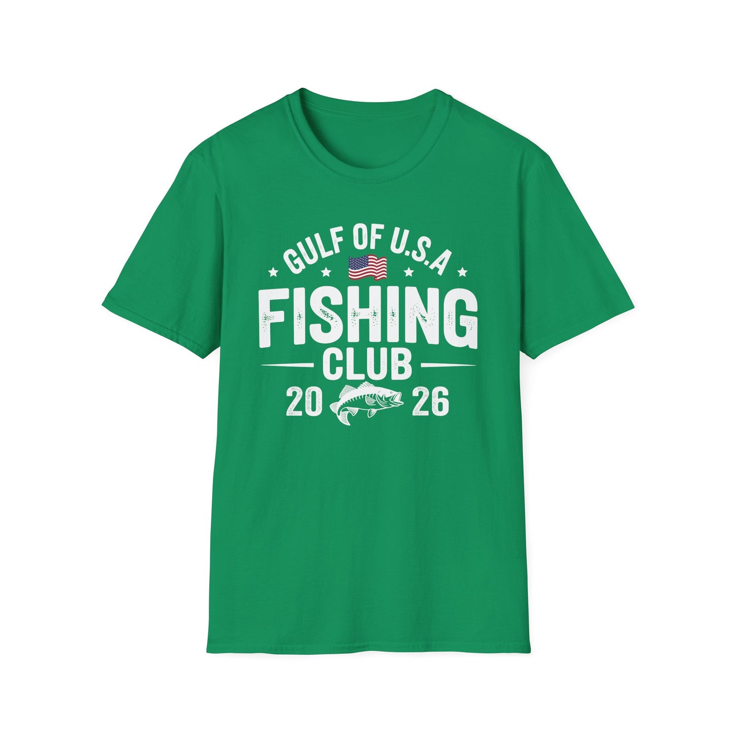 Funny Gulf of US America Fishing Club Hobby Fisher T-Shirt For Men Women