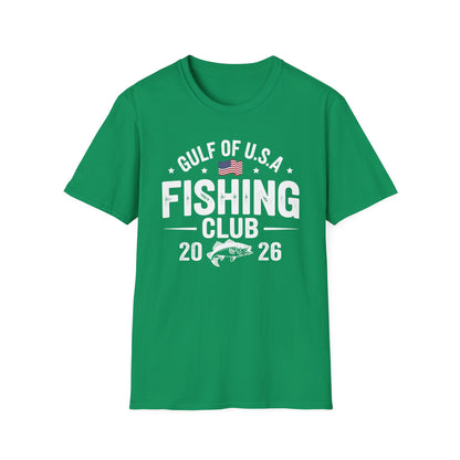 Funny Gulf of US America Fishing Club Hobby Fisher T-Shirt For Men Women