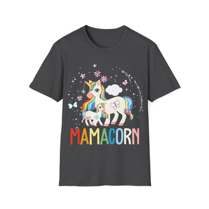 Funny Mamacorn Unicorn Lover Mom Mothers Day Retro T-Shirt