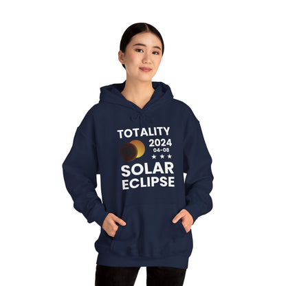 Totality Solar Eclipse 2024 America Retro Total Eclipse Hoodie For Men Women Hoodie