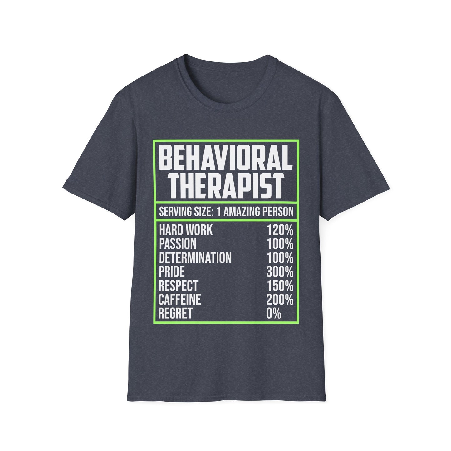 Behavioral Therapist Facts Analyst Behavior Tech SPED Teacher Autism T-Shirt