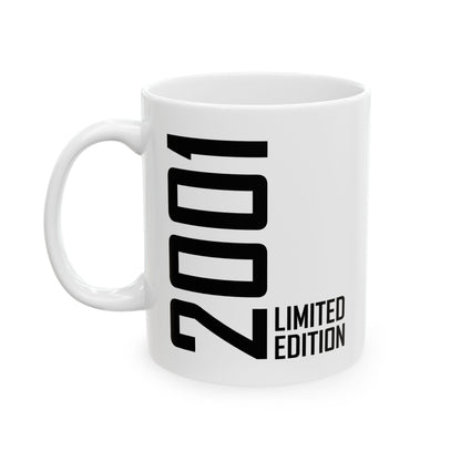 25th Birthday 25 Years 2001 Gift Coffee Mug For Men Women