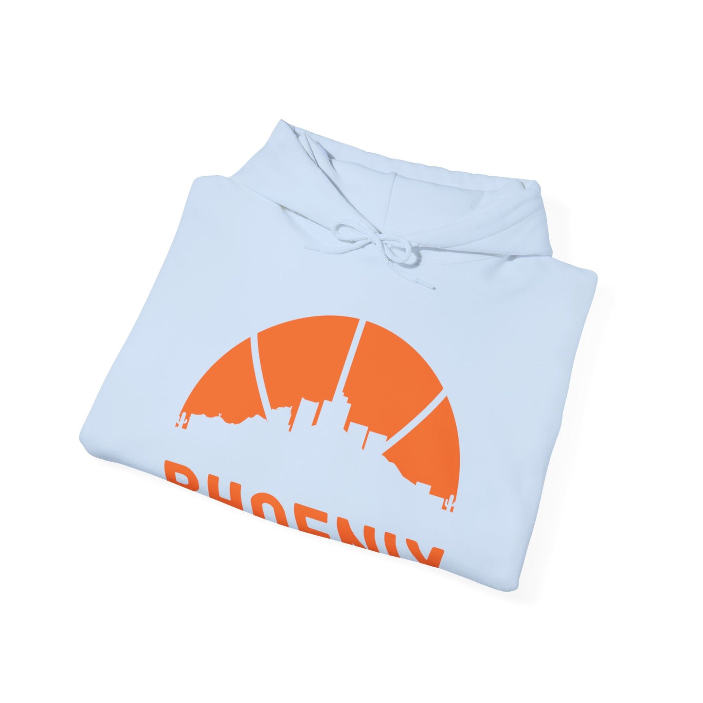 Phoenix Skyline Basketball B-Ball Arizona City Retro Hoodie For Men Women