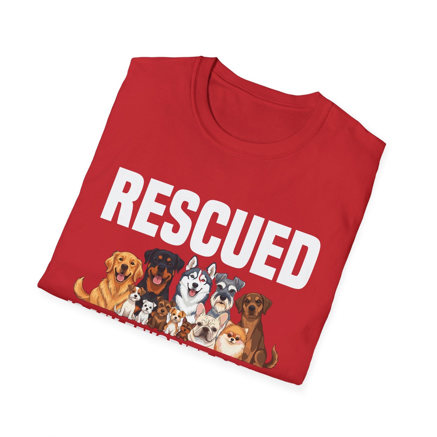 Rescued is My Favorite Breed Animal Rescue T-Shirt