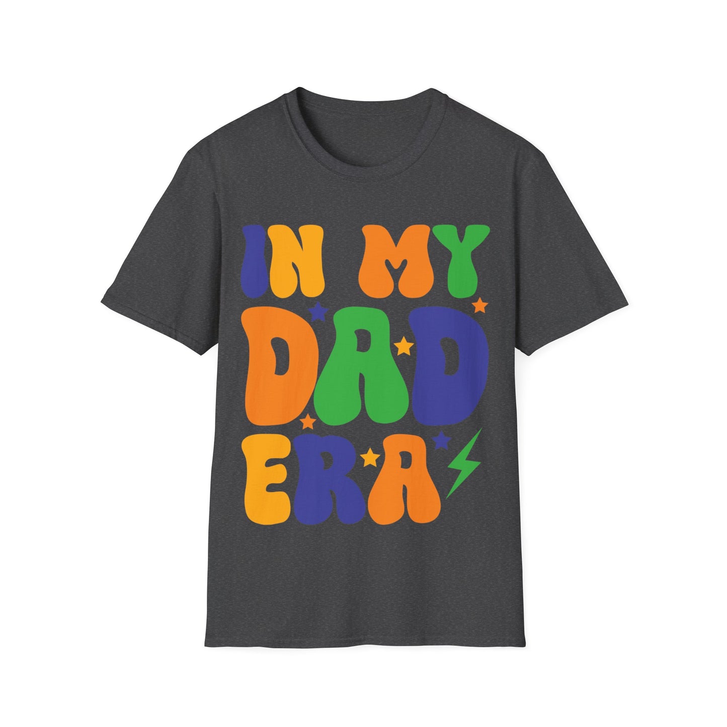 Funny Groovy In My Dad Era Funny Dad Father Daddy Era T-Shirt For Men T-Shirt