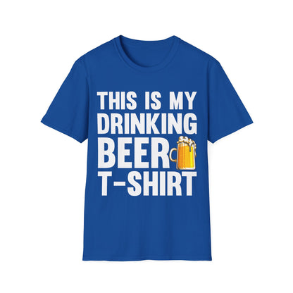 Funny This is My Drinking Beer T-Shirt, Humor Weekend Brew Tshirt Men Women