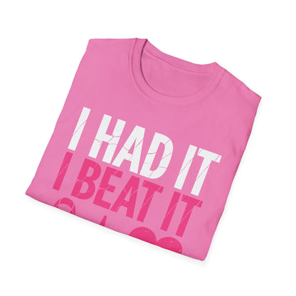 Funny I Had It I Beat It I Am Free Breast Cancer Survivor T-Shirt For Men Women