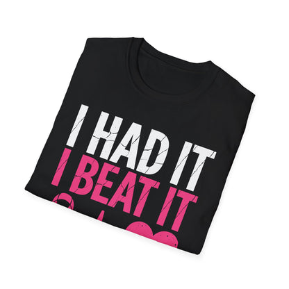 Funny I Had It I Beat It I Am Free Breast Cancer Survivor T-Shirt For Men Women