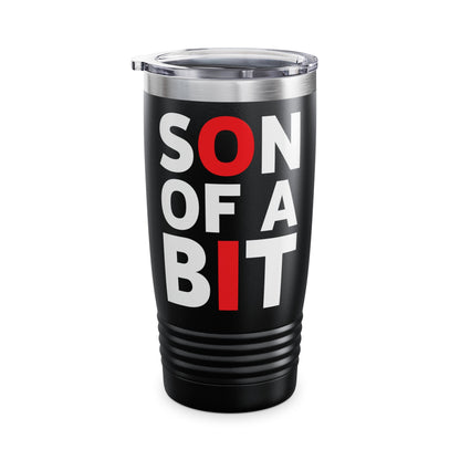 Son Of A Bit Computer Science Binary Code IT Tech Programmer Tumbler