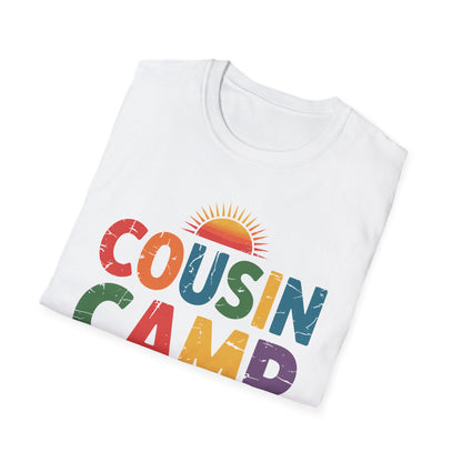 Cousin Camp 2026 Camping Campfire Summer Vacation Family T-Shirt