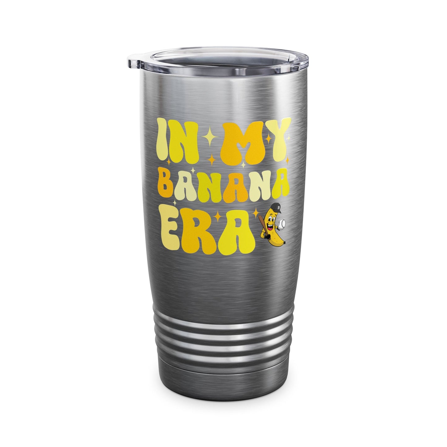 Funny In My Bananas Era Fruit Lover Baseball Player Tumbler For Men Women Tumbler