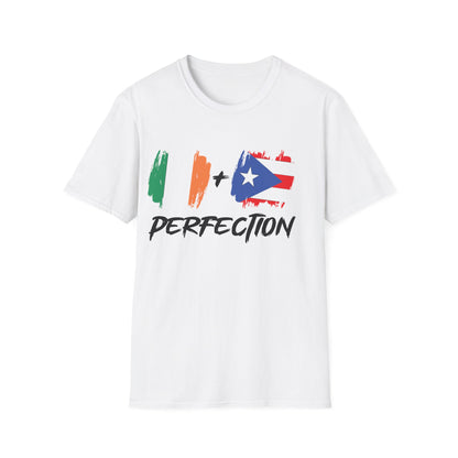 Irish Plus Puerto Rican Perfection Heritage T-Shirt For Men Women T-Shirt