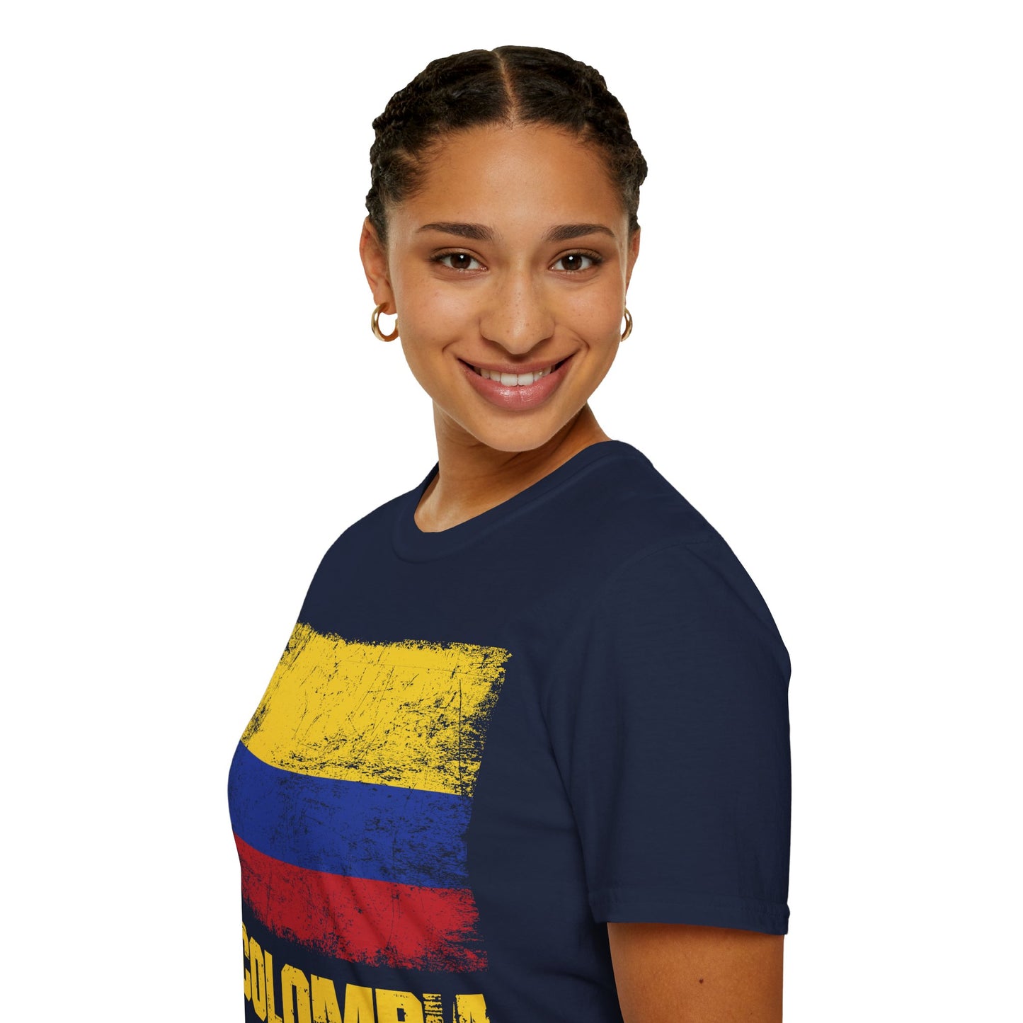 Colombia Columbian Flag Outfit T-Shirt For Men Women T-Shirt