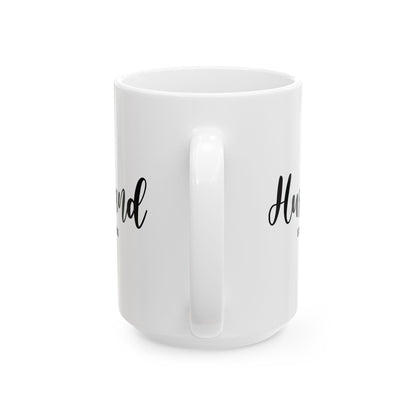Husband Est 2026 Married Hubby Honeymoon Couple Wedding Coffee Mug For Men