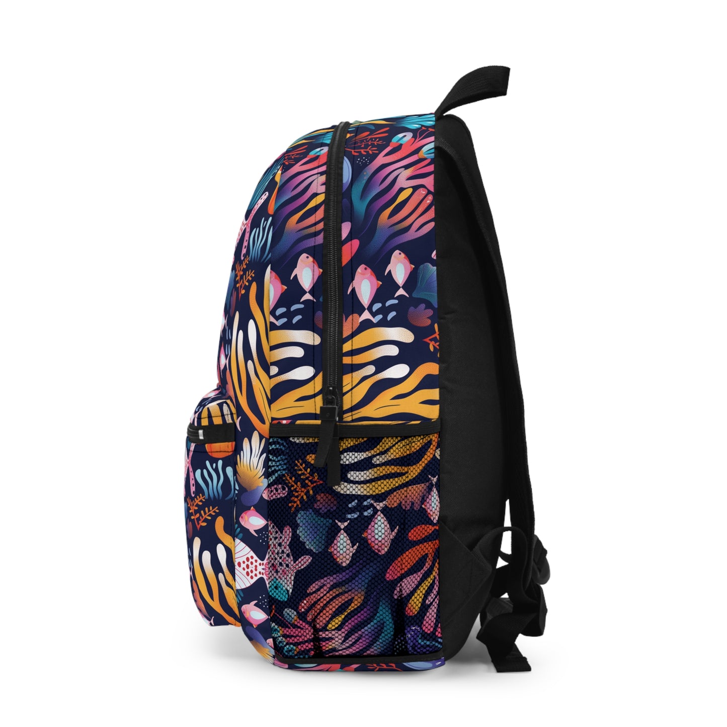 Underwater World Pattern Backpacks For Men Women Kids School Travel, Capacity School Backpacks