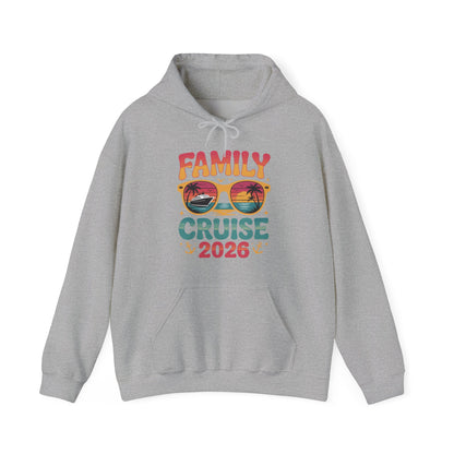 Family Cruise 2026 Summer Vacation Matching Family Cruise Hoodie For Men Women