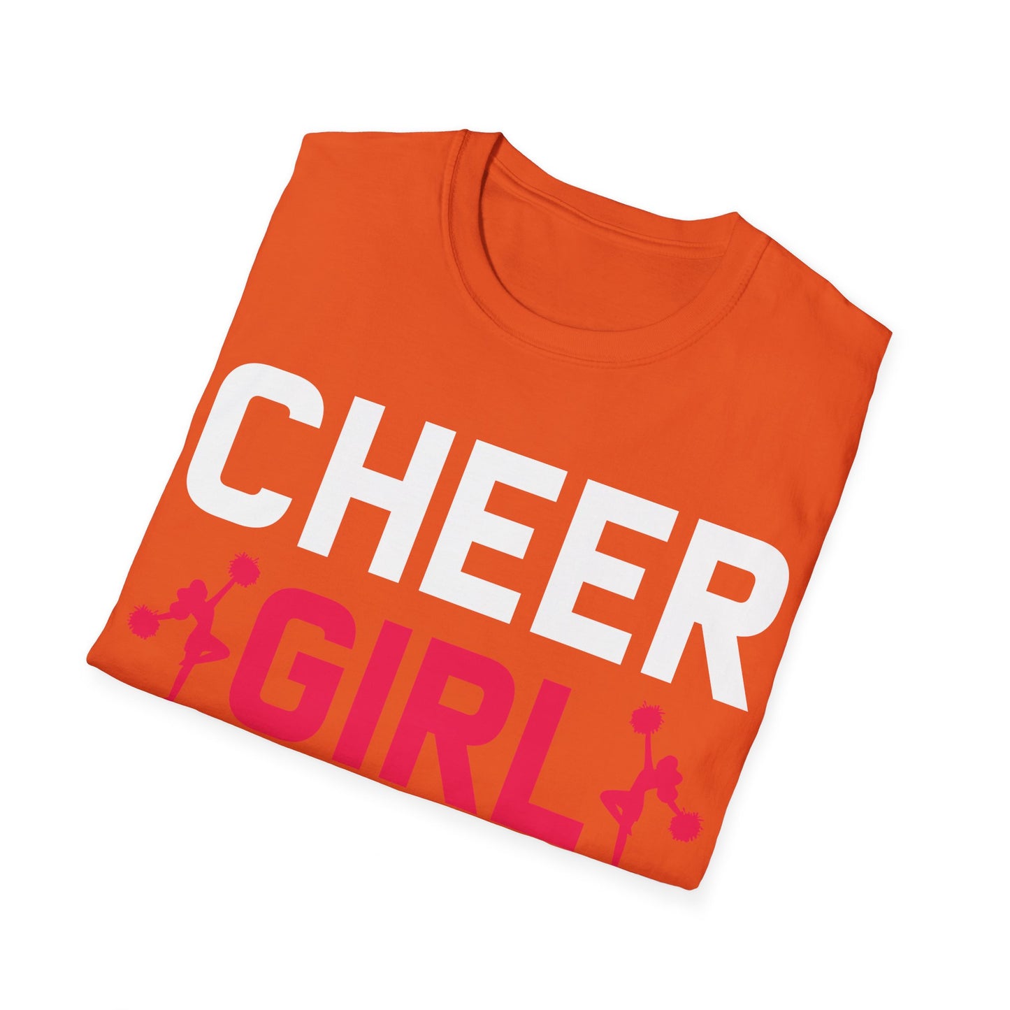 Funny Cheer Team Cheerleading Cheering Cheerleader T-Shirt For Women Girls T-Shirt