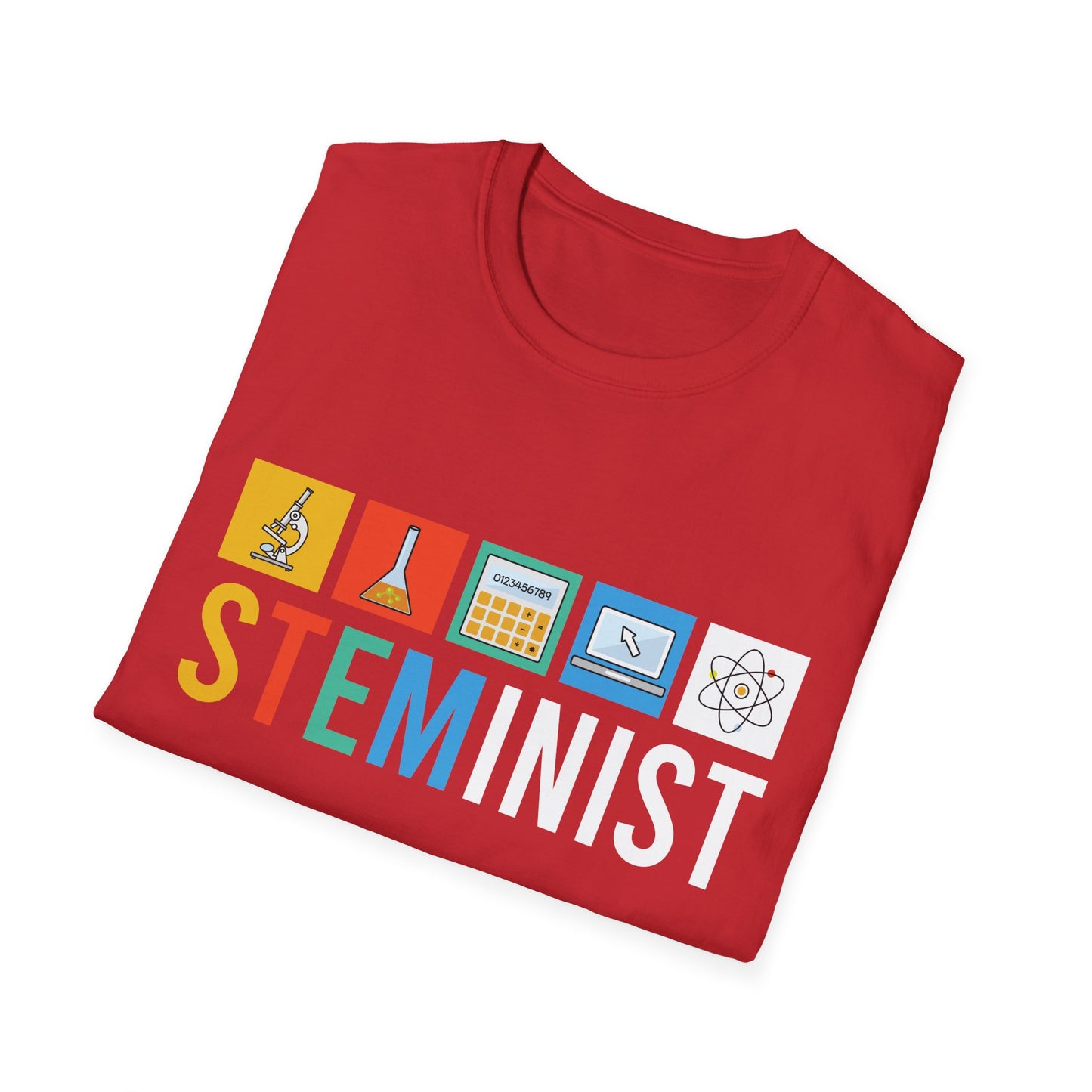Steminist Science Technology Engineering Math STEM T-Shirt Men Women Teacher