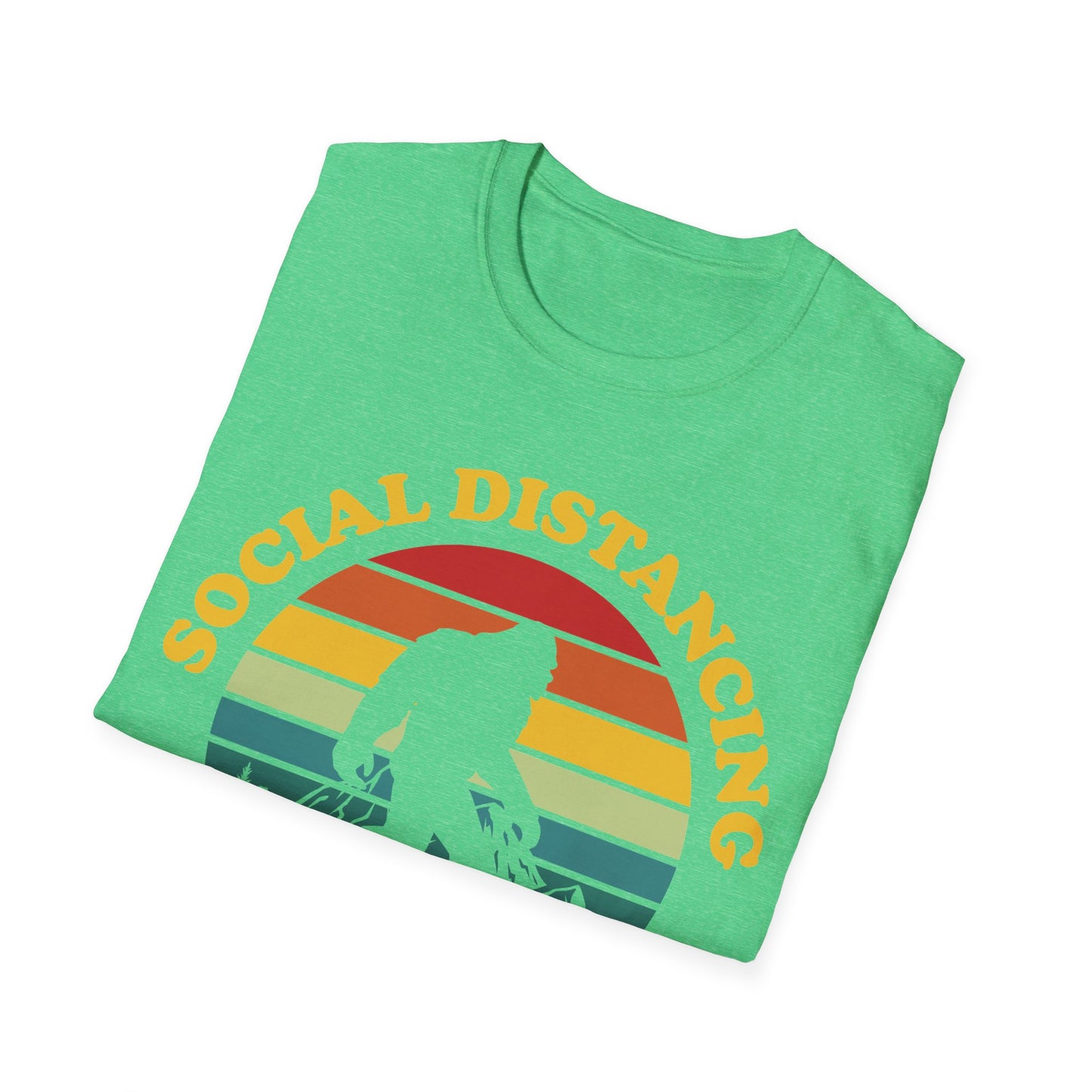 Bigfoot Social Distancing World Champion 2026 T-shirt For Men Women