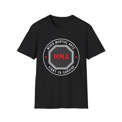 MMA Mixed Martial Arts CAGE BJJ T-Shirt