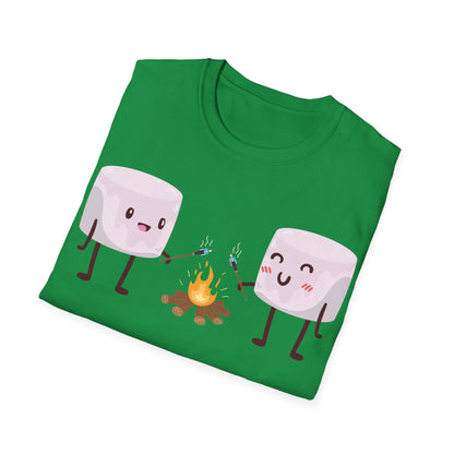 Marshmallow Grill People Camping Gift Funny T-Shirt