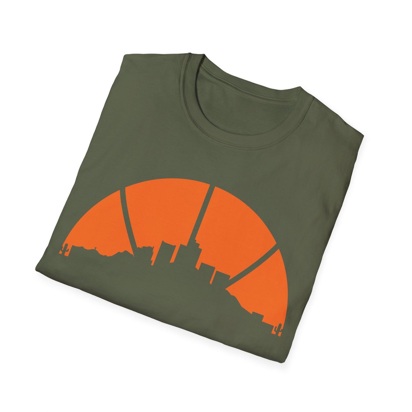 Phoenix Skyline Basketball B-Ball Arizona City Retro T-Shirt For Men Women