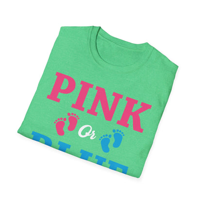 Pink Or Blue We Loves You Baby Gender Reveal Party Shower T-Shirt