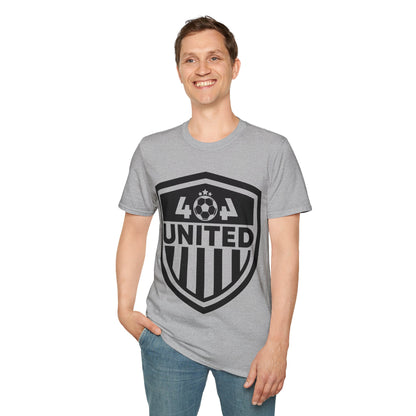 Funny 404 United Atlanta Soccer Badge Jersey T-Shirt For Soccer Lover Men Women T-Shirt