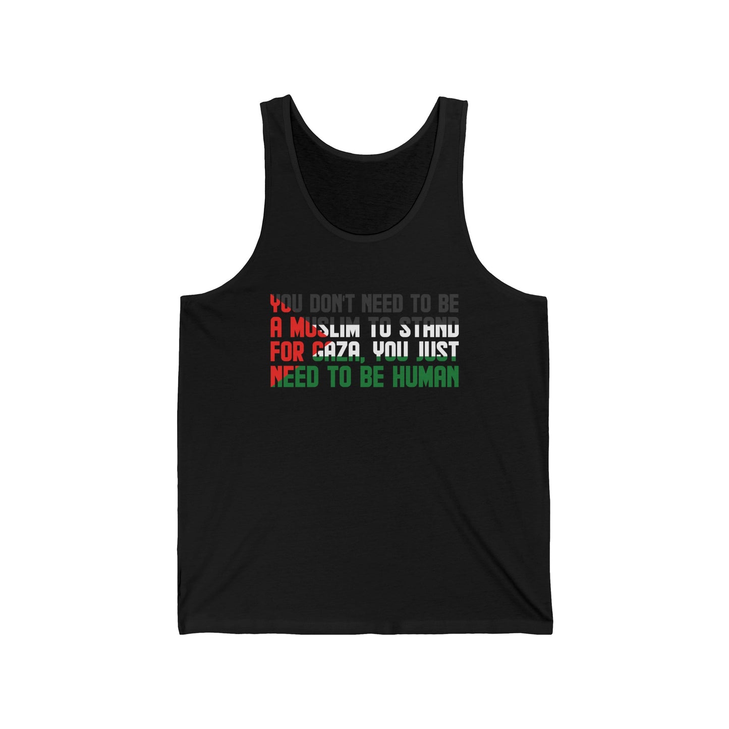 Free Palestine Flag Gaza Palestinian Flag Human Rights Tank Top For Men Women Tank Top