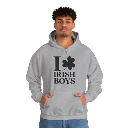 Funny I Love Irish Boys Shamrock St Patricks Day Hoodie For Men Women Hoodie