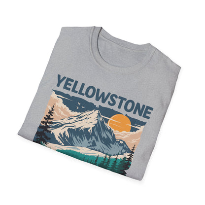 Yellowstone Road Trip 2026 Family National Park Outdoor T-Shirt For Men Women