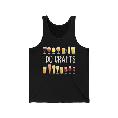 I Do Crafts Beer Vintage Craft Home Brew Art Tank Tops For Men Women